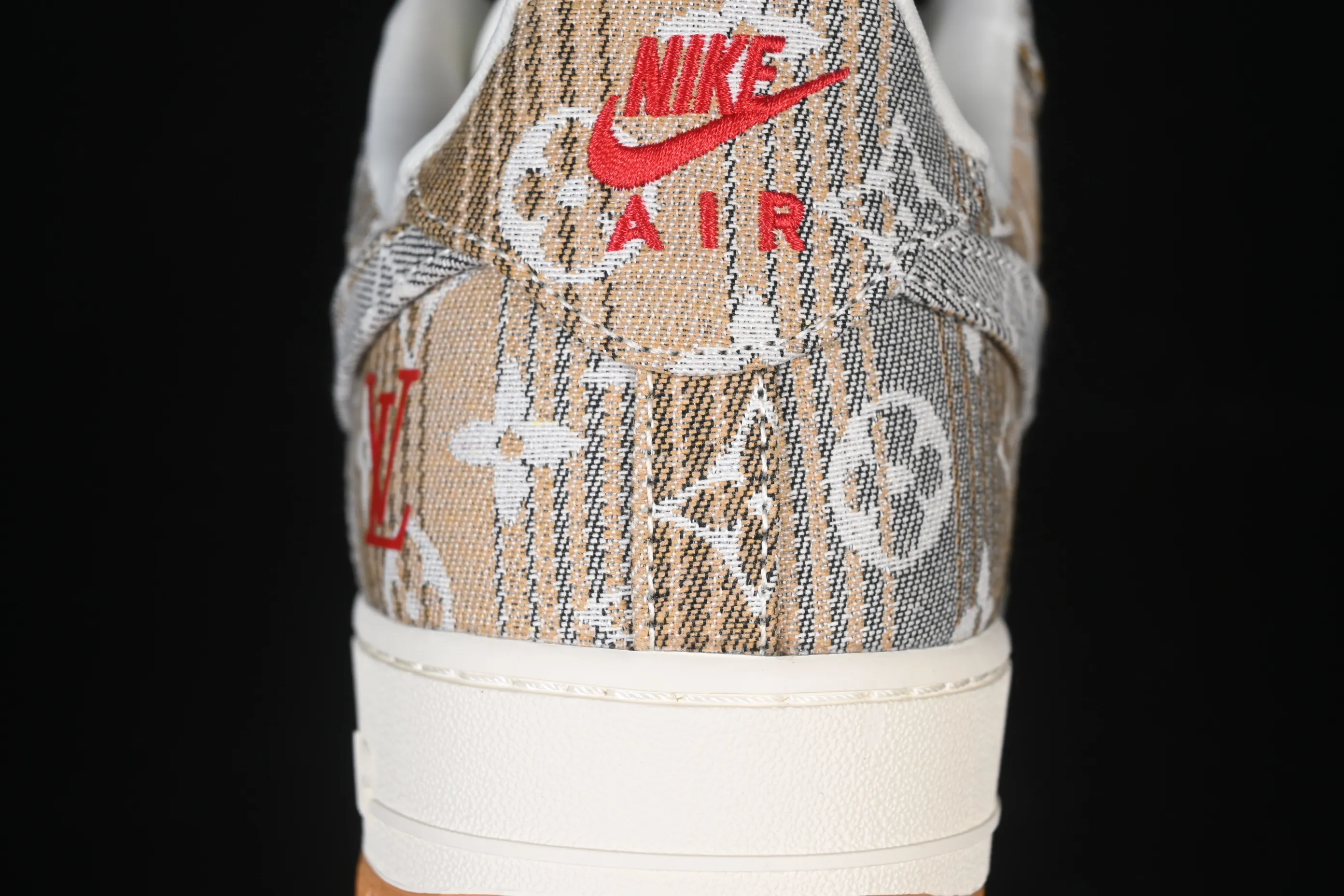All categories Nk Air Force 1 Air Force series Nk Air Force 1 Low Air Force low-top Nike Air Force 1'07 Low LV joint gray brown floral cloth Air Force 1 low-top casual sneakers DF0188-076